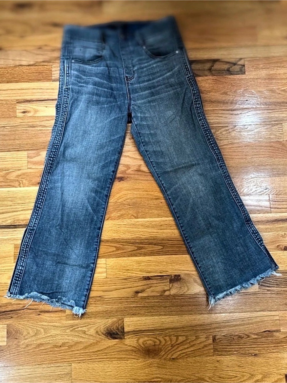 Liverpool Flare Jeans in Blue Waist 10/30